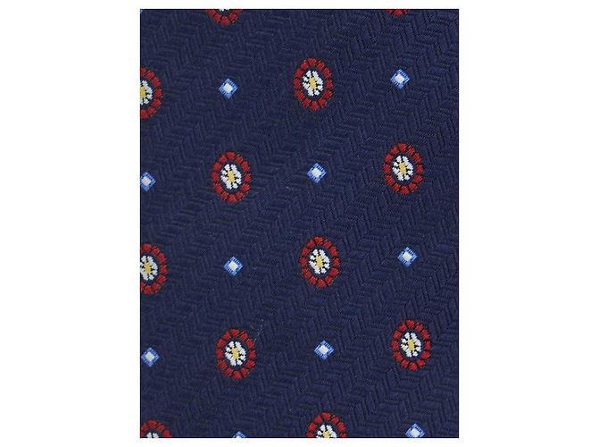 Valentino Seiden-Jacquard-Fliege mit Blumenmuster - Ansicht 5