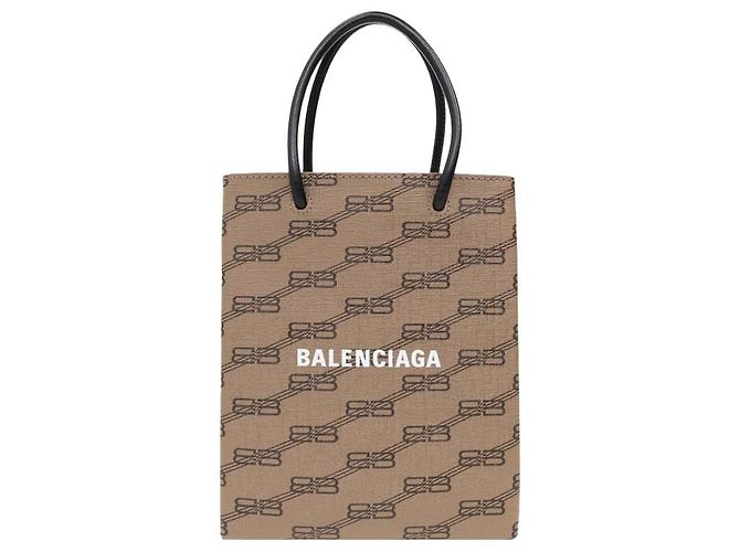 Balenciaga Mini Tasche aus Beschichtetem Canvas für Telefon Mehrfarben - Ansicht 4