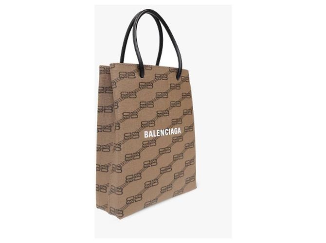 Balenciaga Mini Tasche aus Beschichtetem Canvas für Telefon Mehrfarben - Ansicht 6
