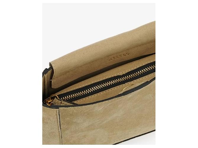 Isabel Marant Borsa di velluto Bianco - vista 5