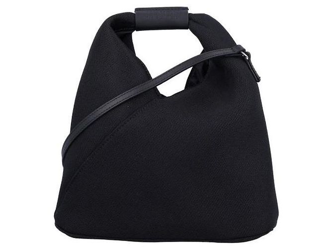 Maison Martin Margiela Borsa a tracolla in rete giapponese Nero - vista 4