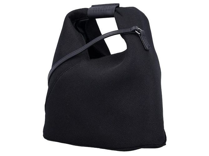Maison Martin Margiela Borsa a tracolla in rete giapponese Nero - vista 6