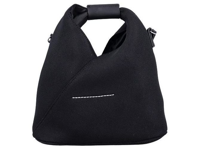 Maison Martin Margiela Borsa a tracolla in rete giapponese Nero - vista 7
