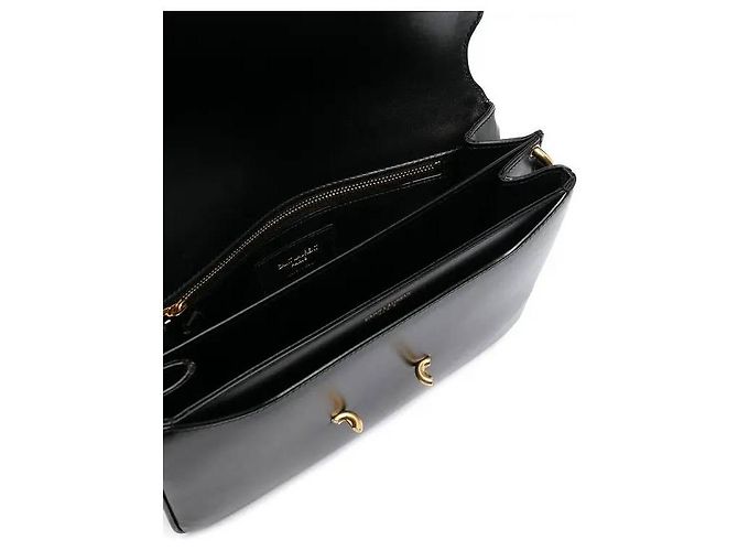 Saint Laurent Die Maillon Satchel Tasche Schwarz - Ansicht 6