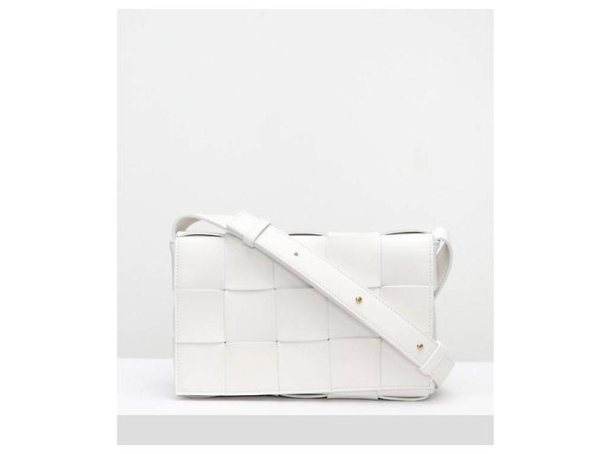 Bottega Veneta Intrecciato Cassette Bag White - view 4