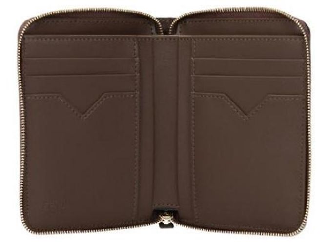 Fendi Diamond Zip Around Medium Wallet ADYM - view 6