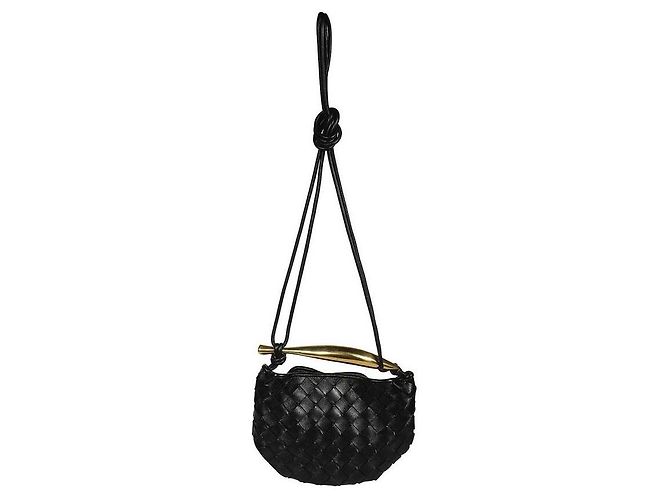 Bottega Veneta Mini Sardine Bag Nero - vista 4