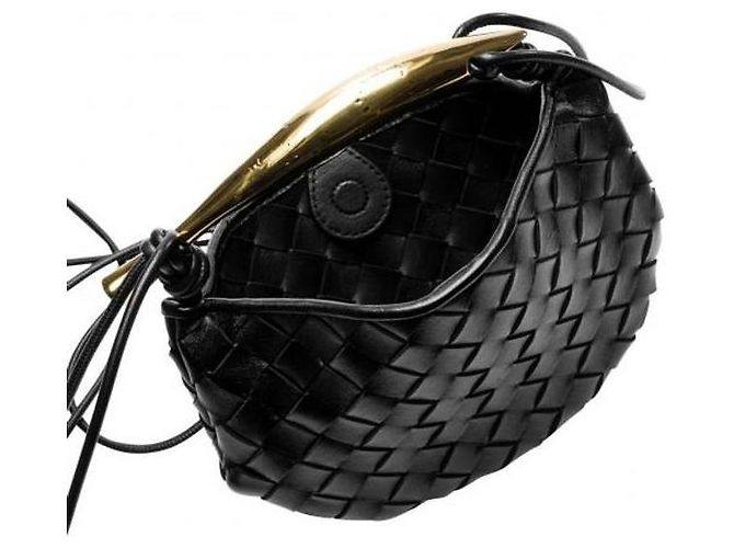 Bottega Veneta Mini Sardine Bag Nero - vista 6