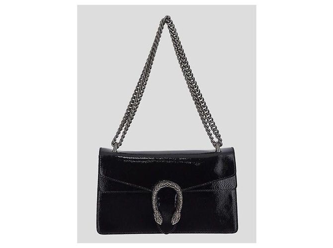 Gucci Borsa a Spalla Piccola Dionysus Nero - vista 4