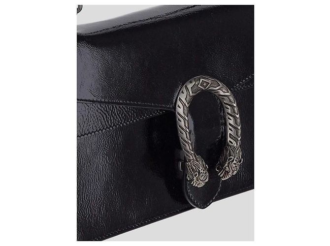 Gucci Borsa a Spalla Piccola Dionysus Nero - vista 7