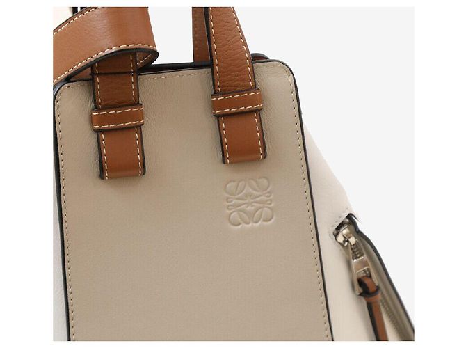 Loewe Classic Calfskin Hammock Bag Small Ivory - view 6
