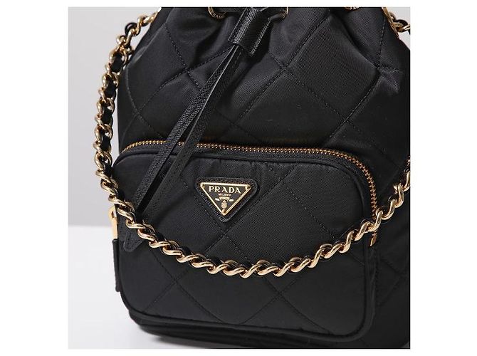 Prada Bolsa de Ombro Reedition em Re-Nylon - vista 9