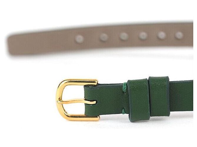 Tiffany & Co Klassisches Lederarmband Golden - Ansicht 4