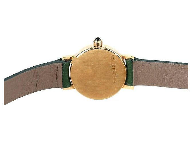 Tiffany & Co Klassisches Lederarmband Golden - Ansicht 5