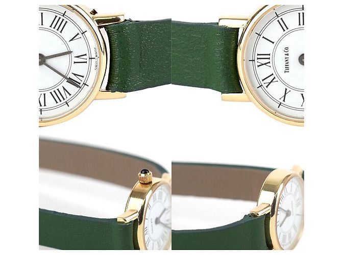 Tiffany & Co Klassisches Lederarmband Golden - Ansicht 6