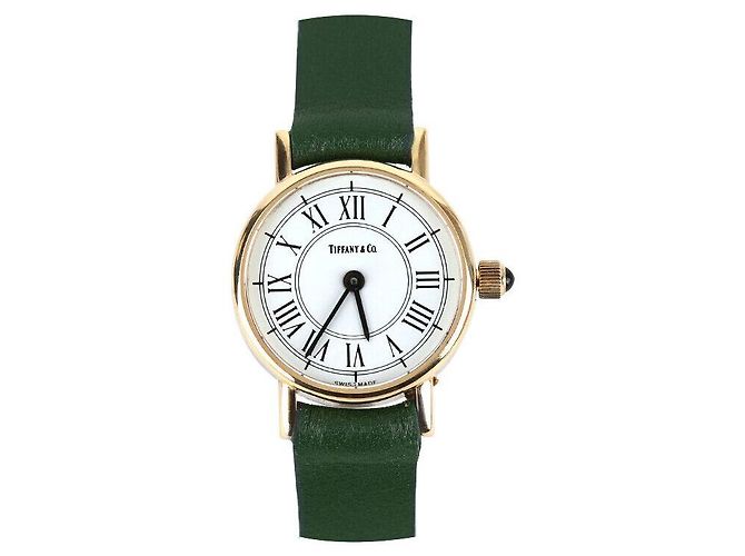 Tiffany & Co Klassisches Lederarmband Golden - Ansicht 7