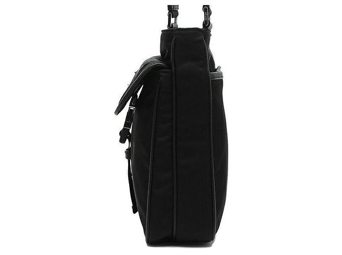 Prada XOO (Borsa a Spalla in Re-Nylon) Nero - vista 5