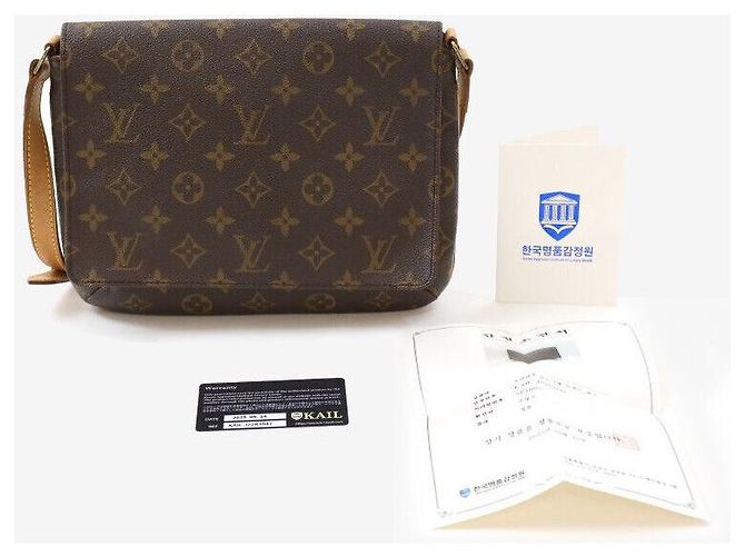 Louis Vuitton Borsa a Spalla Musette Tango Monogram - vista 8