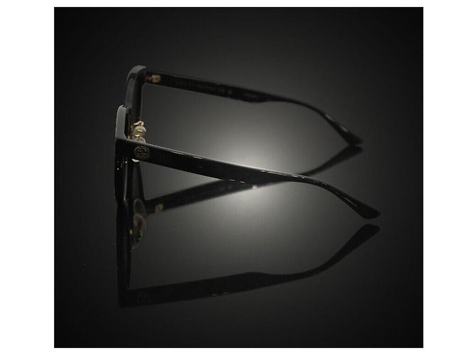 Gucci Óculos de sol redondos pretos - vista 2