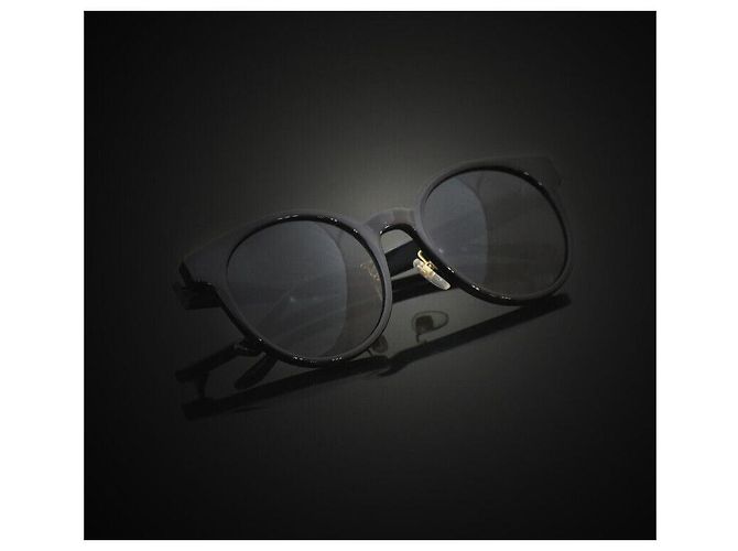 Gucci Óculos de sol redondos pretos - vista 4