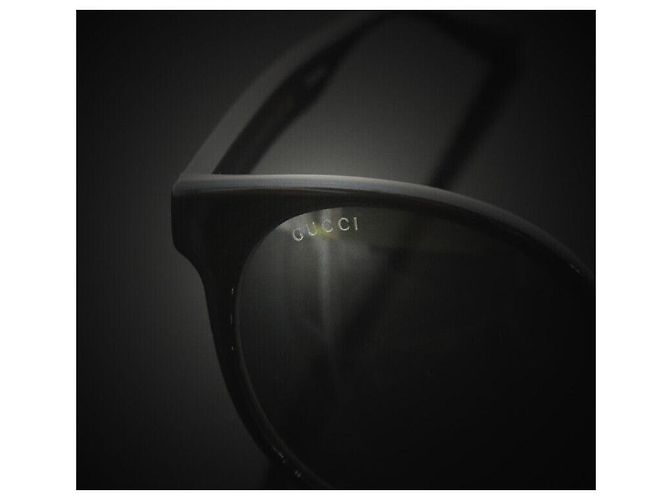 Gucci Óculos de sol redondos pretos - vista 7