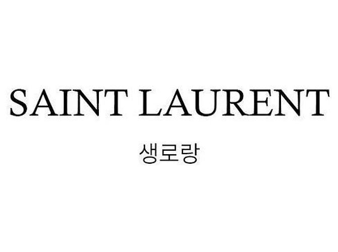 Saint Laurent Cassandra Fragment Flap Kartenetui Weiß - Ansicht 2
