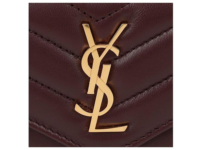 Saint Laurent Cassandra Fragment Flap Kartenetui Weiß - Ansicht 9