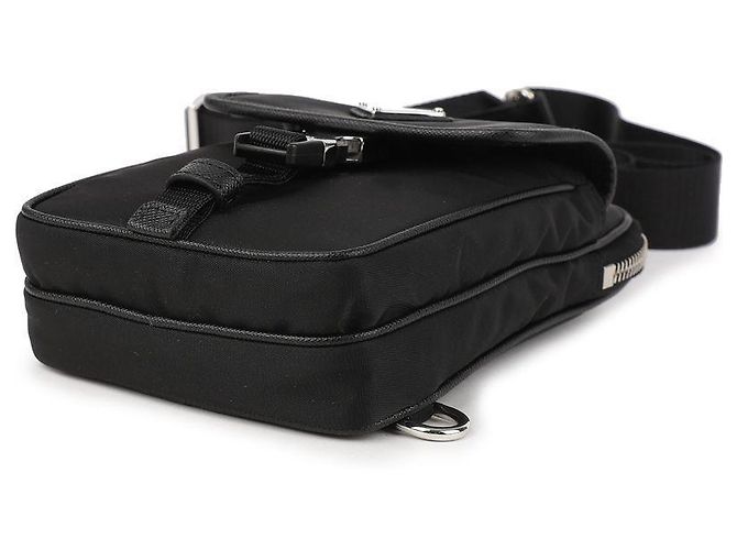 Prada Funda para smartphone de nailon y cuero Saffiano - vista 6