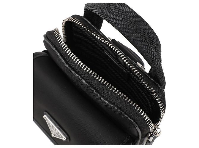 Prada Funda para smartphone de nailon y cuero Saffiano - vista 8