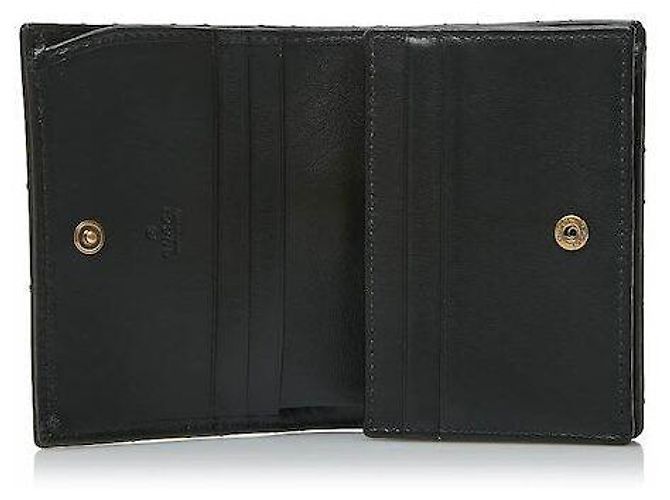 Gucci Damen GG Marmont Kartenetui Schwarz - Ansicht 3