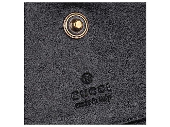 Gucci Damen GG Marmont Kartenetui Schwarz - Ansicht 5