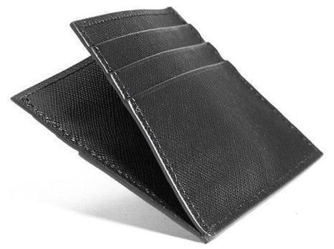 Prada Metall-Kartenhalter mit Logo Silber QME Schwarz - Ansicht 10