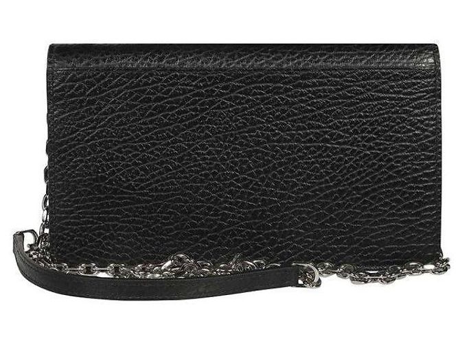 Maison Martin Margiela Borsa a spalla con catena cucita - vista 5