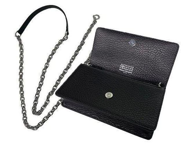 Maison Martin Margiela Borsa a spalla con catena cucita - vista 6