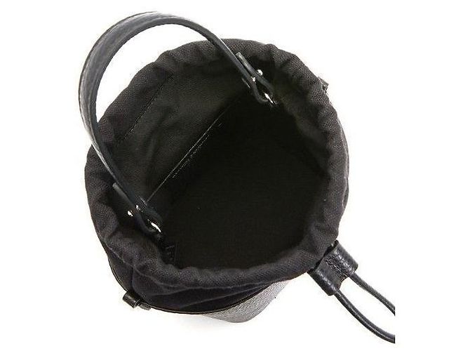Maison Martin Margiela Borsa a secchiello con catena Maison Margiela piccola Nero - vista 11