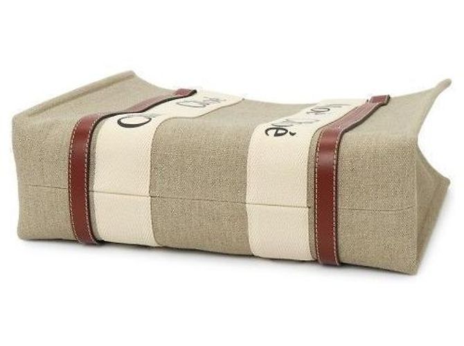 Chloé Borsa tote media in legno marrone - vista 6