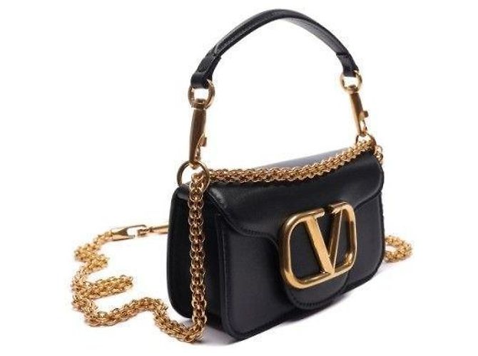 Valentino Borsa a Spalla Rock Mini Nero - vista 6