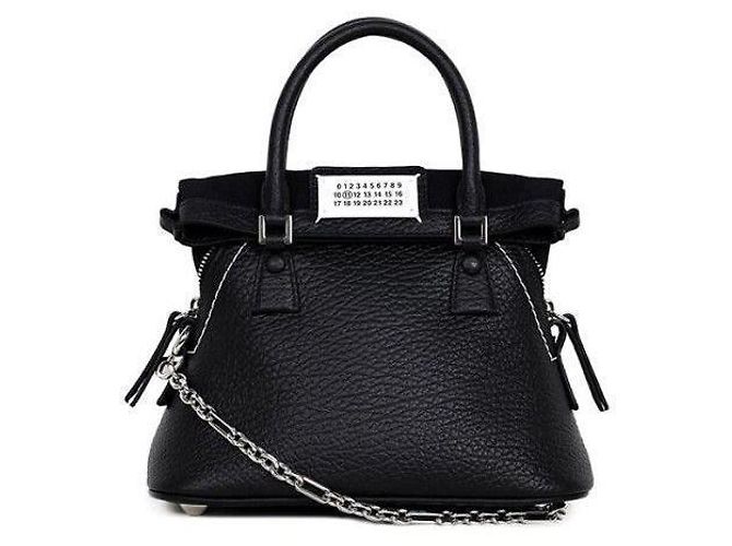 Maison Martin Margiela Micro Sac Tote Noir - vue 2