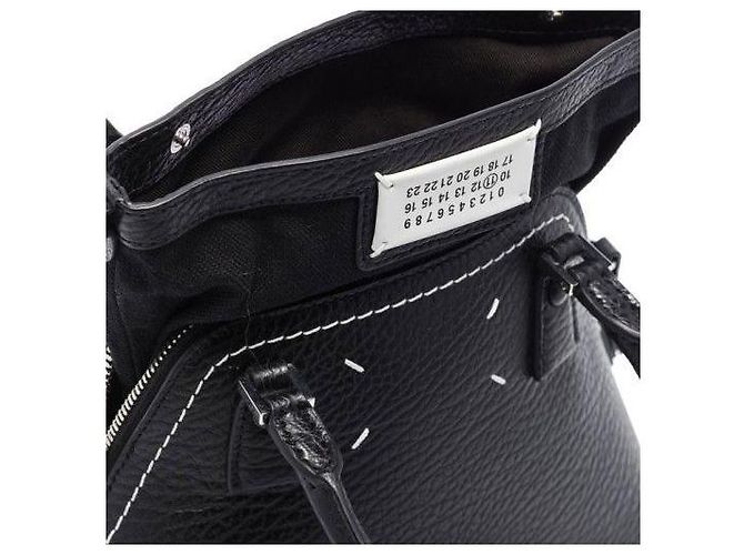 Maison Martin Margiela Micro Sac Tote Noir - vue 7