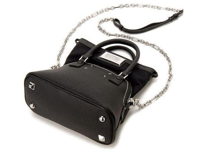 Maison Martin Margiela Micro Sac Tote Noir - vue 9