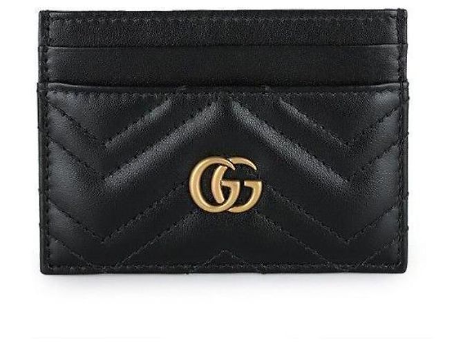 Gucci GG Marmont Kartenetui Schwarz - Ansicht 2
