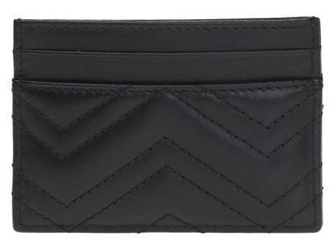 Gucci GG Marmont Kartenetui Schwarz - Ansicht 4