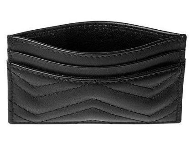 Gucci GG Marmont Kartenetui Schwarz - Ansicht 5