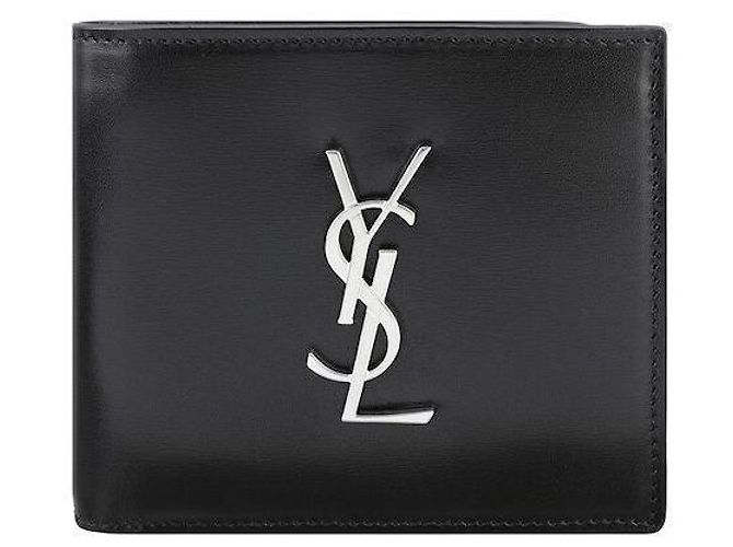 Saint Laurent Monogramm Ost-West Geldbörse Schwarz - Ansicht 2