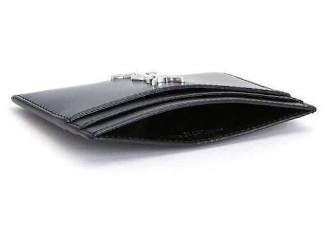 Saint Laurent Monogramm Kartenetui Schwarz - Ansicht 7