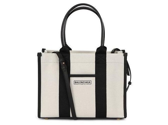 Balenciaga Piccola borsa tote hardware naturale Marrone - vista 10