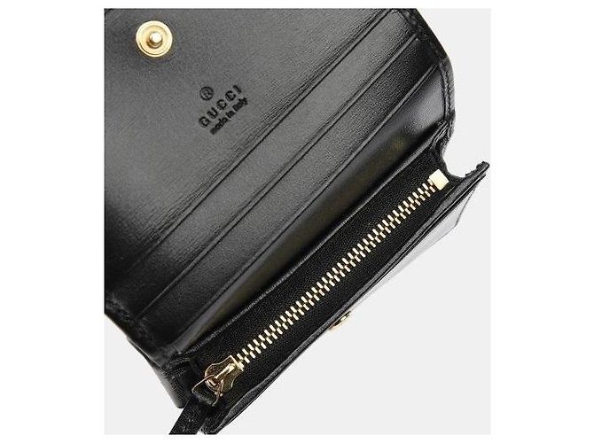 Gucci Cartera de Mujer Horsebit Negro - vista 9
