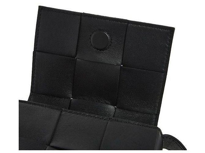 Bottega Veneta Mini Cassette Bag Nero - vista 10