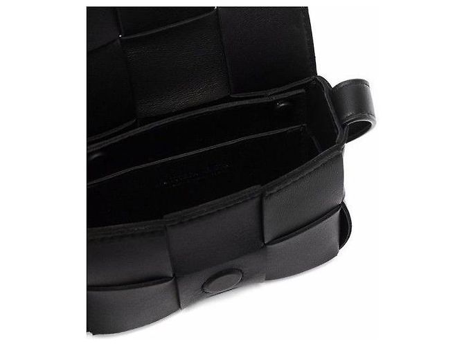 Bottega Veneta Mini Cassette Bag Nero - vista 4