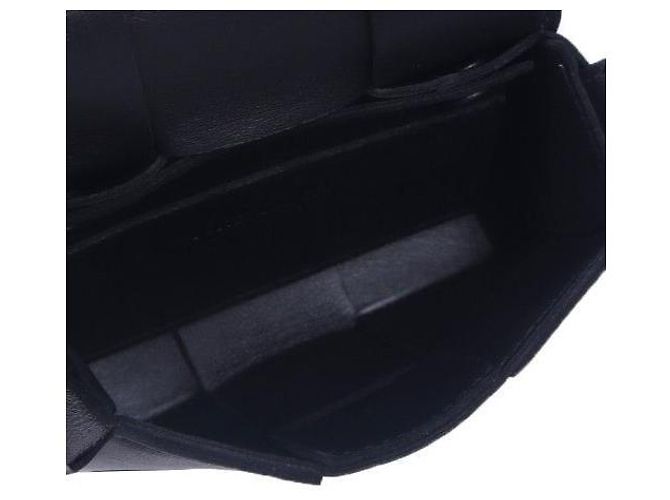 Bottega Veneta Mini Cassette Bag Nero - vista 7